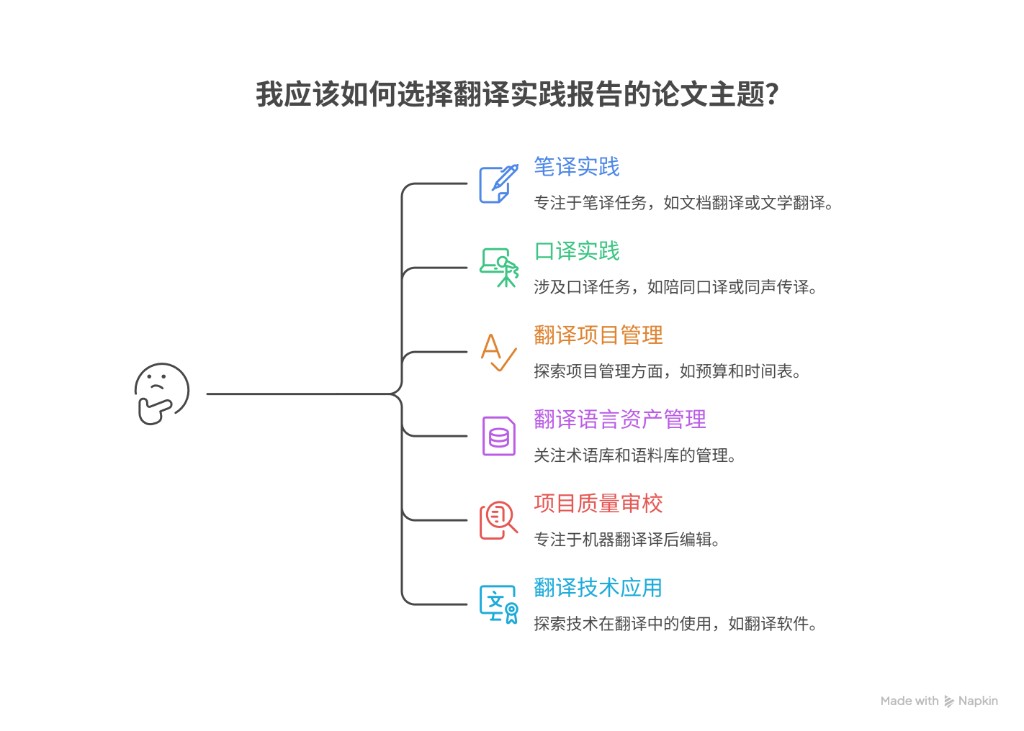 翻译实践报告的六大具体类型